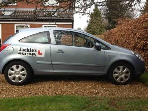 Jackie's Vauxhall Corsa